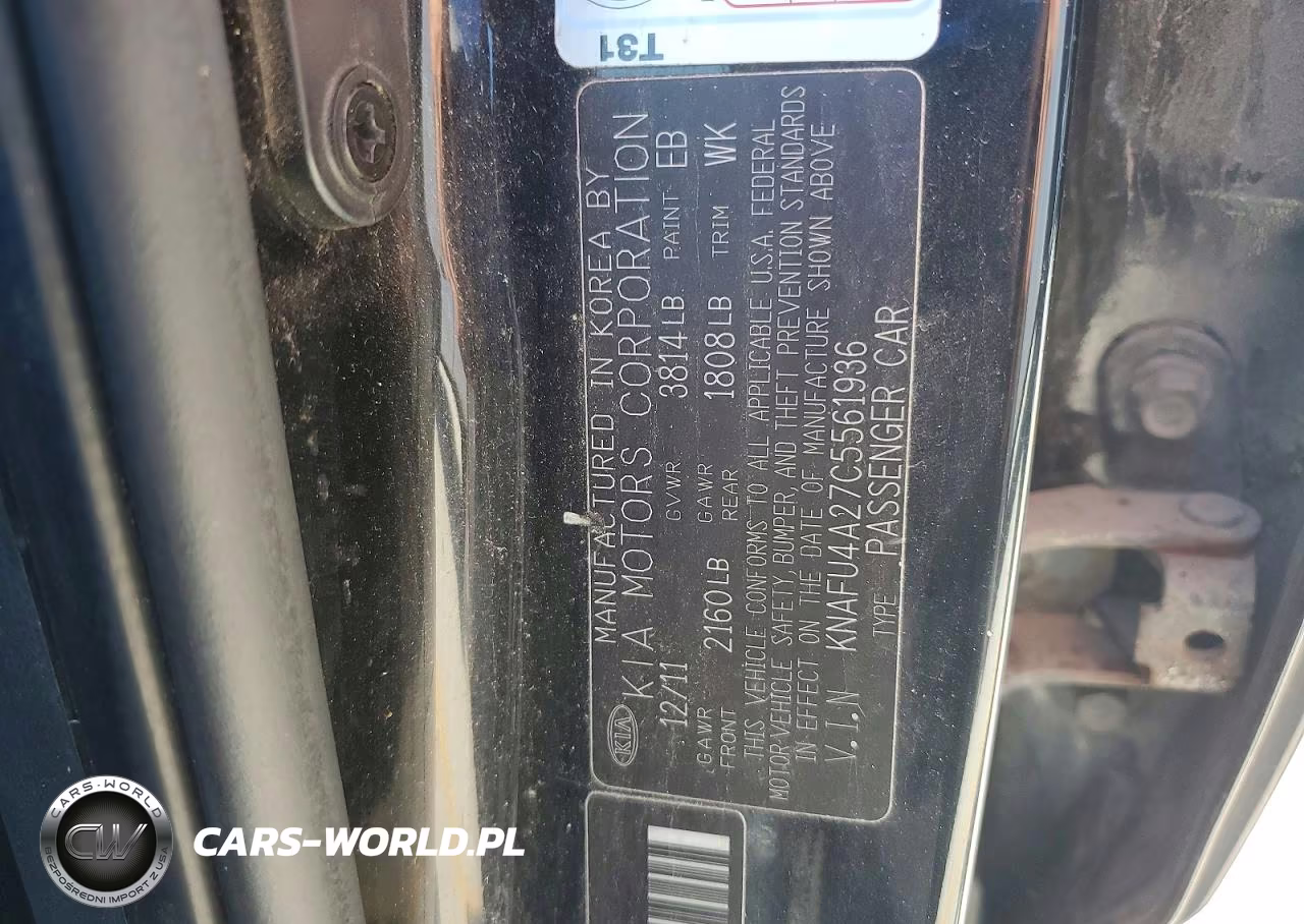 2012 Kia Forte Ex VIN:KNAFU4A27C5561936 - 12