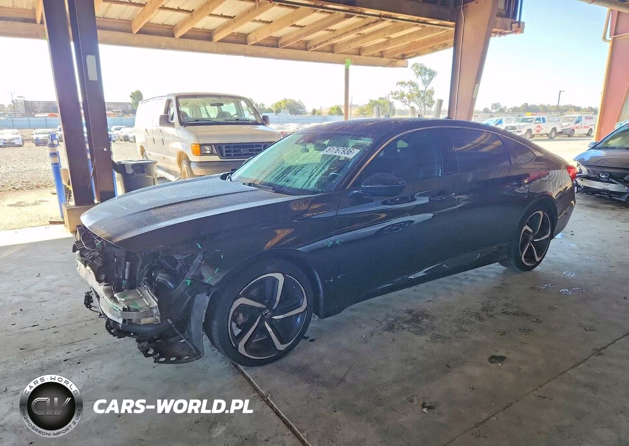 2021 Honda Accord Sport VIN:1HGCV1F34MA030206 - 1