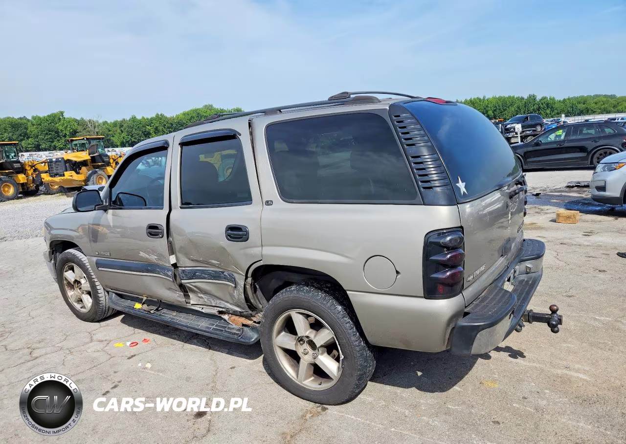 2002 Chevrolet Tahoe K1500 VIN:1GNEK13T12J106313 - 2
