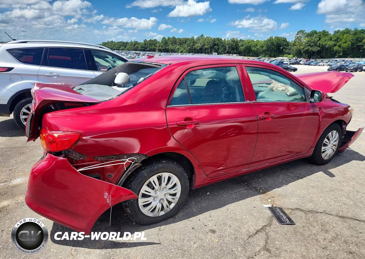 2009 Toyota Corolla Le VIN:JTDBL40E09J008397 - 3