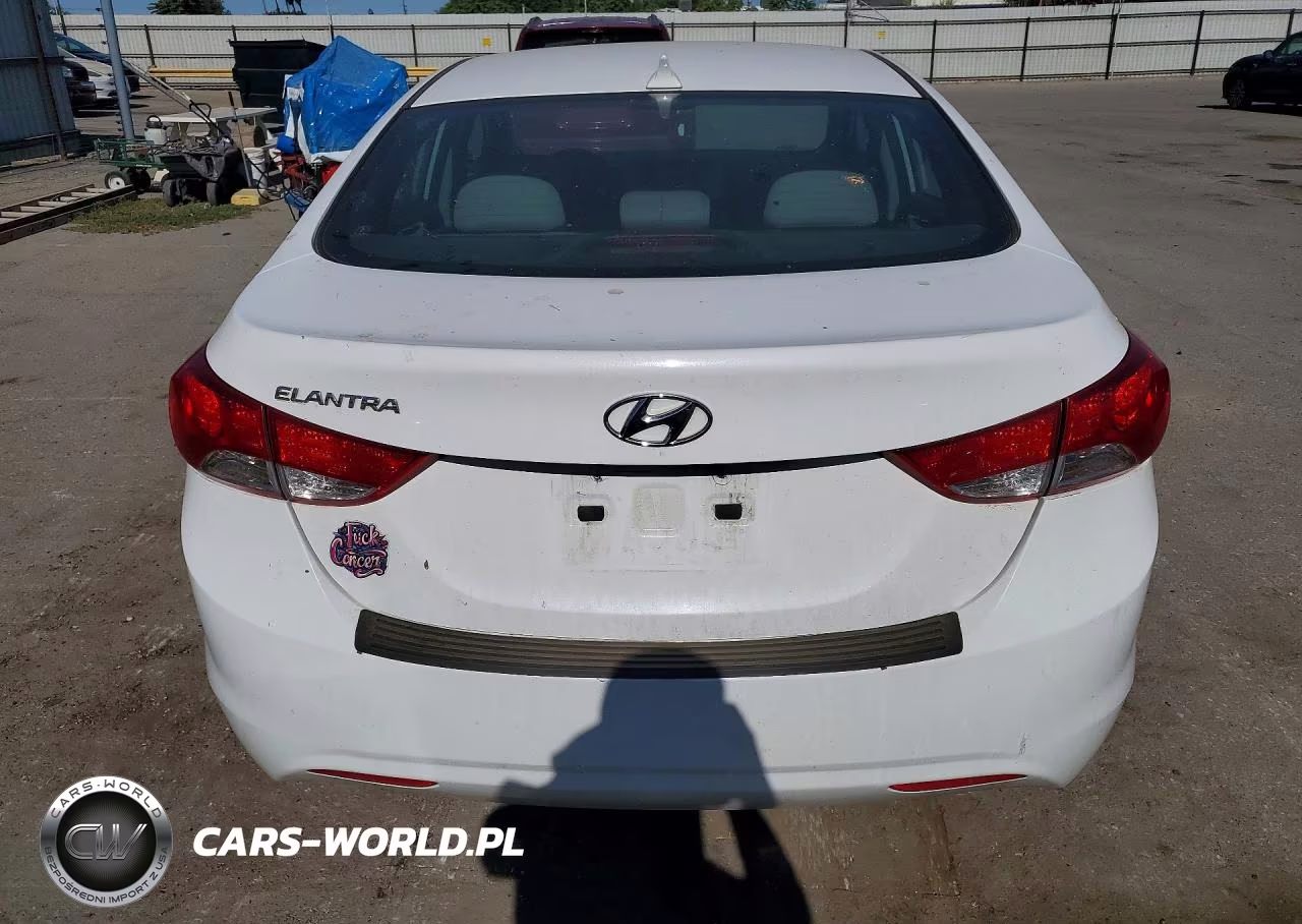 2013 Hyundai Elantra Gls VIN:5NPDH4AEXDH453403 - 6