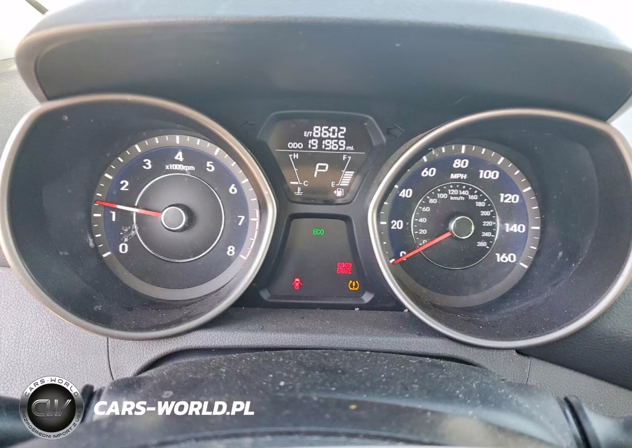2013 Hyundai Elantra Gls VIN:5NPDH4AEXDH453403 - 9
