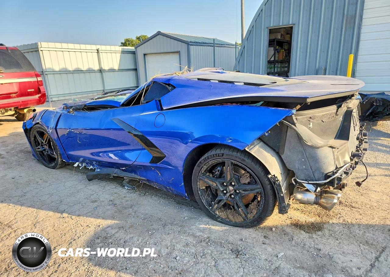 2021 Chevrolet Corvette Stingray 2Lt VIN:1G1YB2D45M5109450 - 2