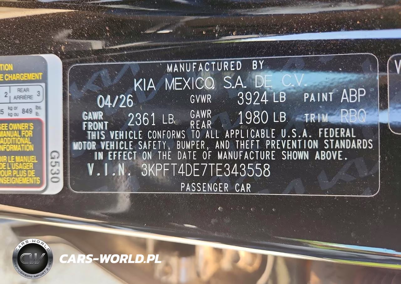 2026 Kia K4 Lx VIN:3KPFT4DE7TE343558 - 12