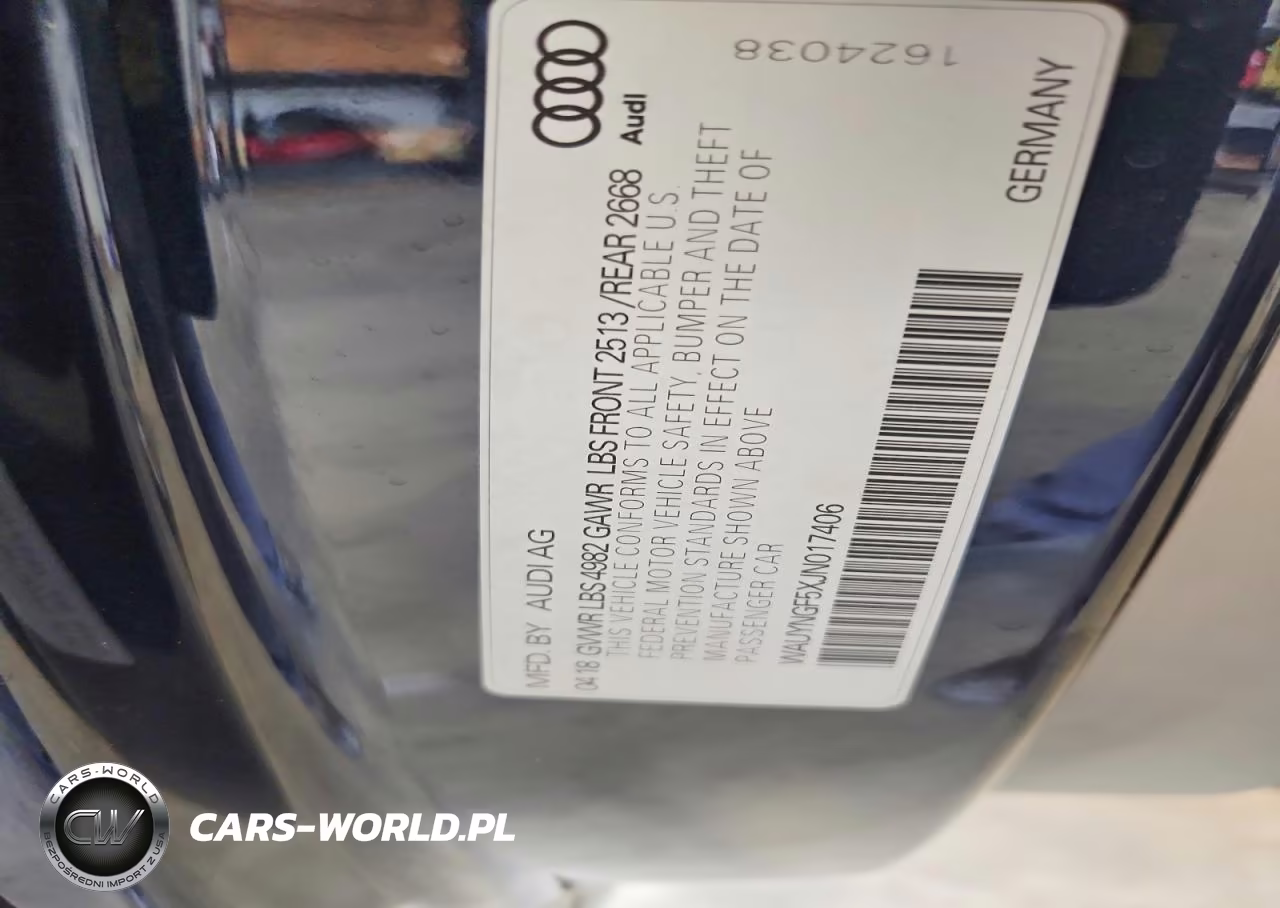 2018 Audi A5 Premium Plus VIN:WAUYNGF5XJN017406 - 12