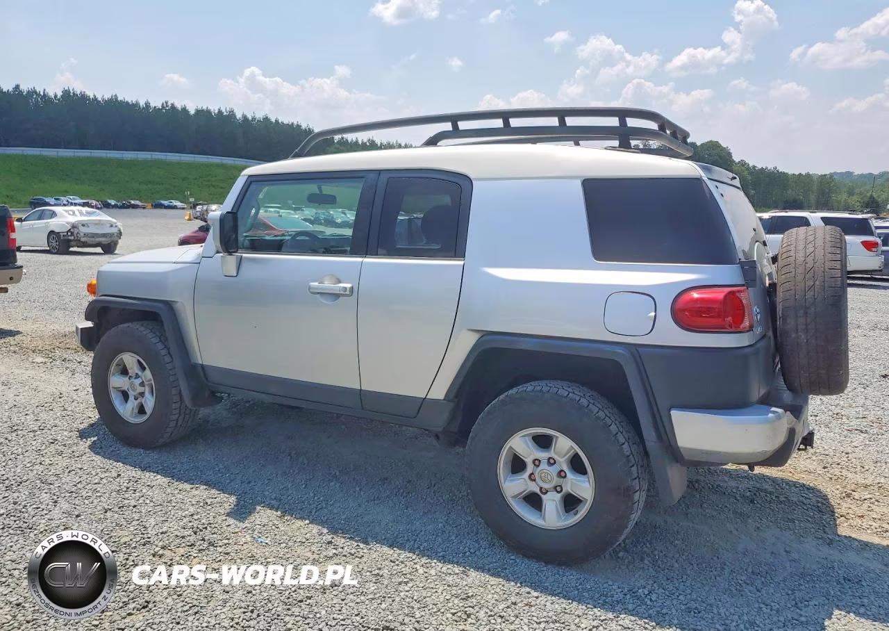2007 Toyota Fj Cruiser Base VIN:JTEBU11F070073333 - 2