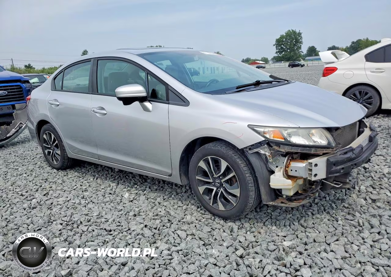 2015 Honda Civic Ex VIN:19XFB2F83FE020630 - 4
