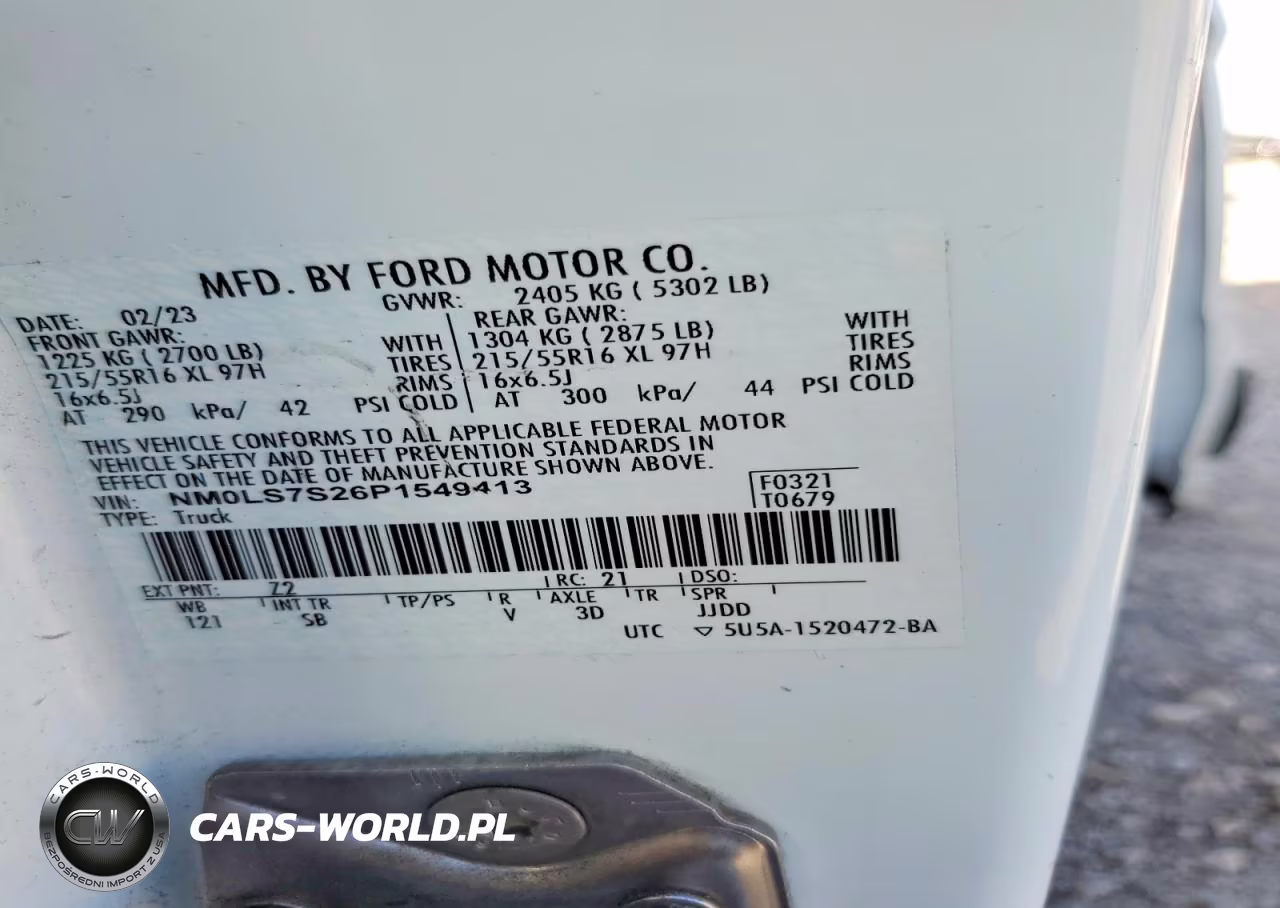 2023 Ford Transit Connect Xl VIN:NM0LS7S26P1549413 - 13