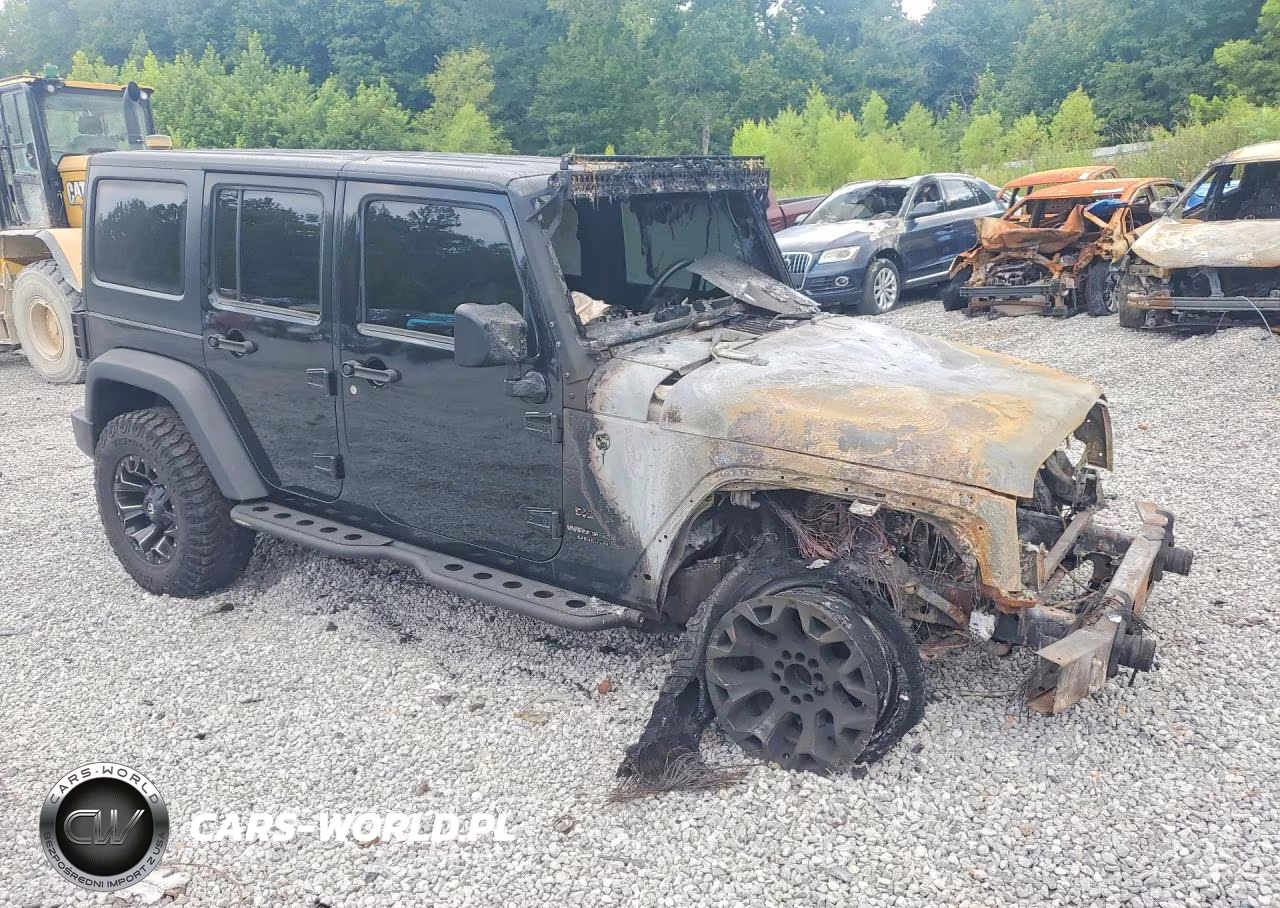2017 Jeep Wrangler Unlimited Sport VIN:1C4BJWDG2HL529265 - 4