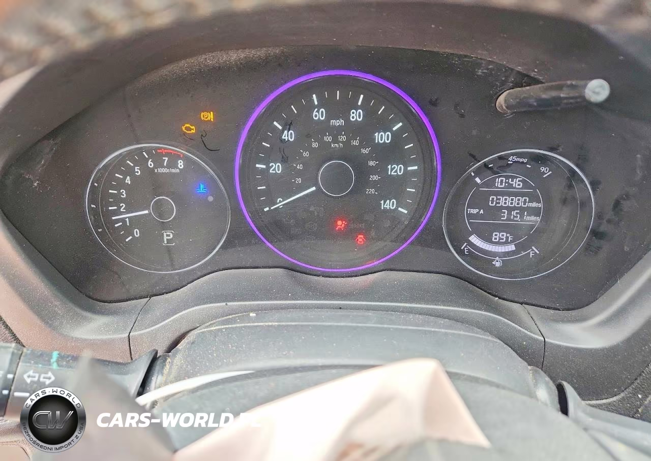 2020 Honda Hr-V Sport VIN:3CZRU6H12LM702778 - 9