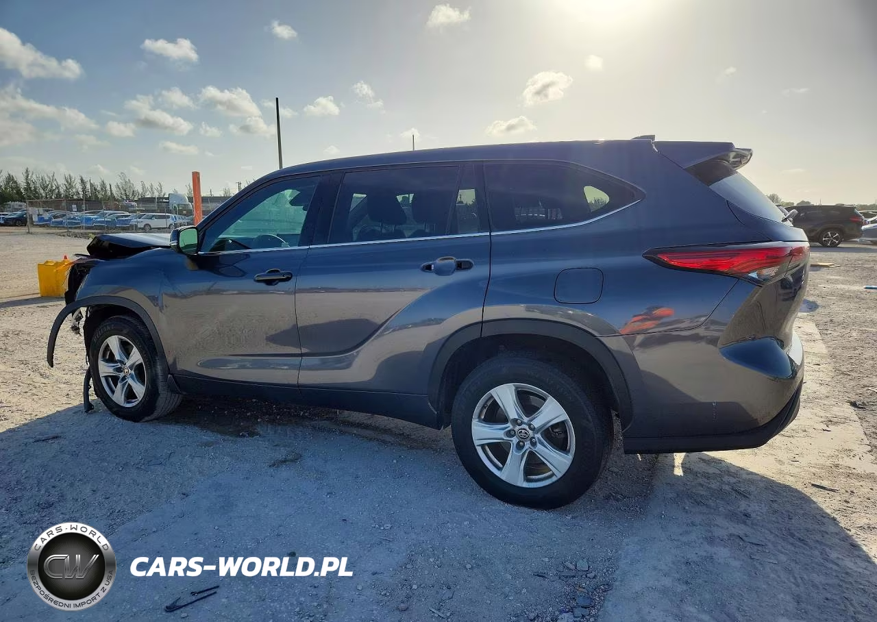 2020 Toyota Highlander L VIN:5TDCZRAH7LS509855 - 2