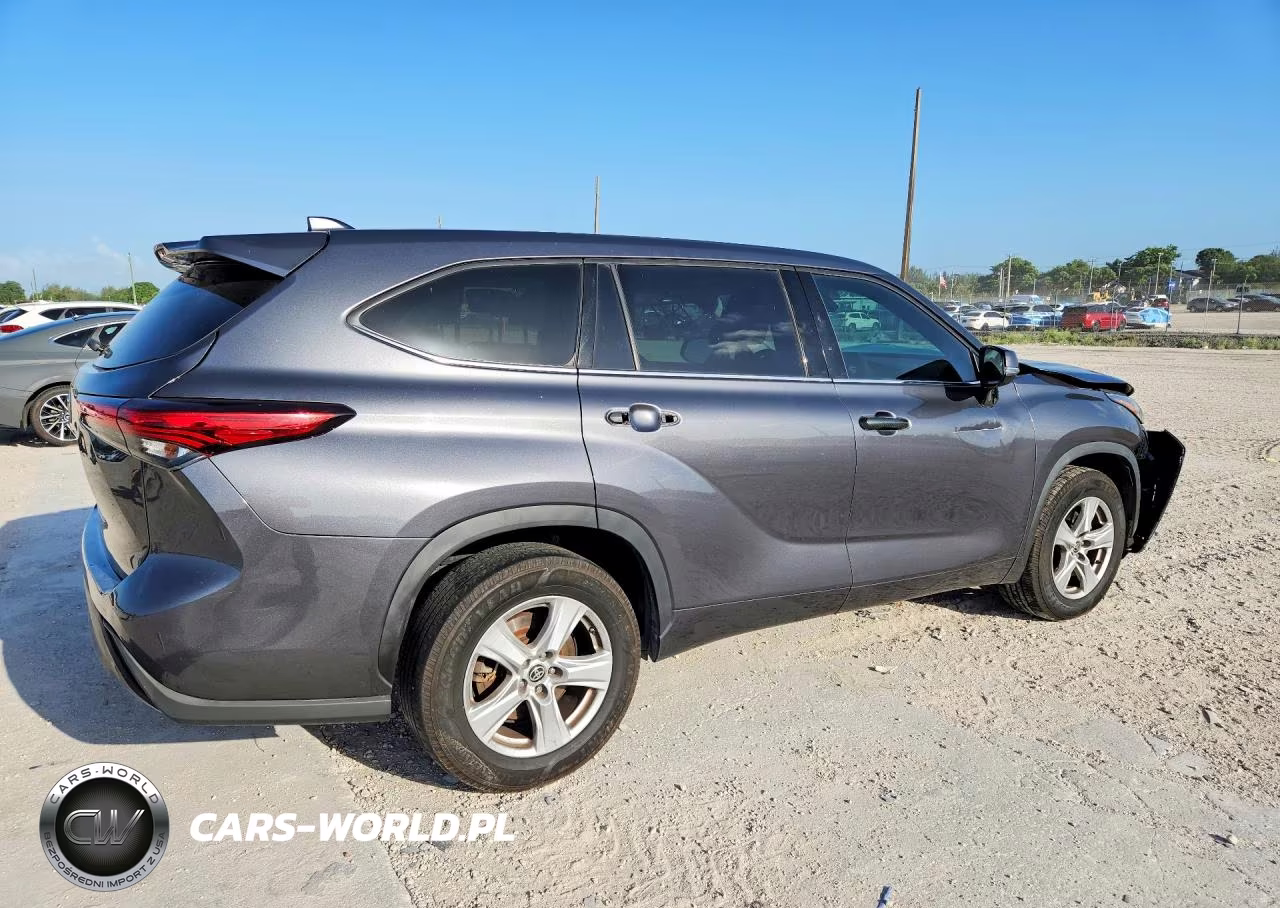 2020 Toyota Highlander L VIN:5TDCZRAH7LS509855 - 3