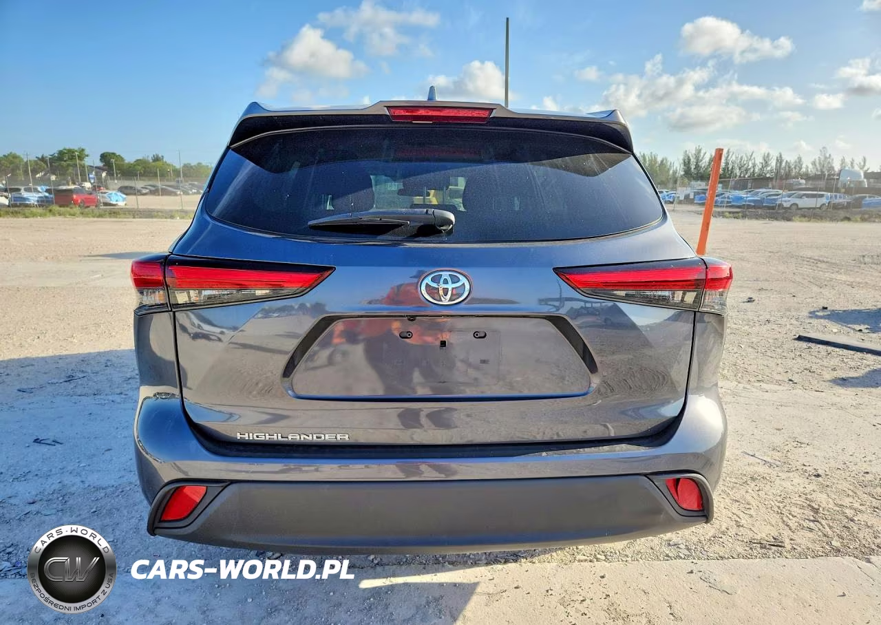 2020 Toyota Highlander L VIN:5TDCZRAH7LS509855 - 6