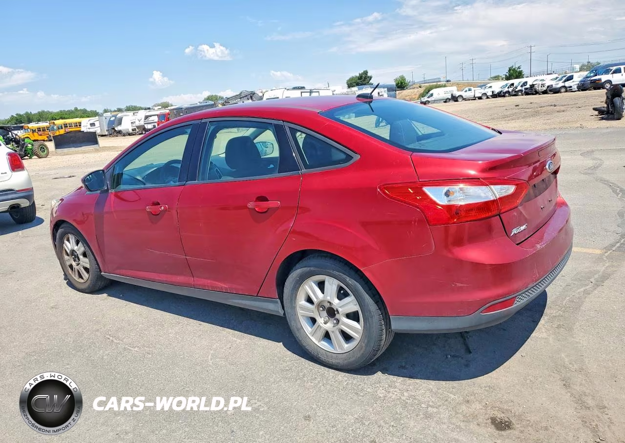 2013 Ford Focus Se VIN:1FADP3F22DL338033 - 2
