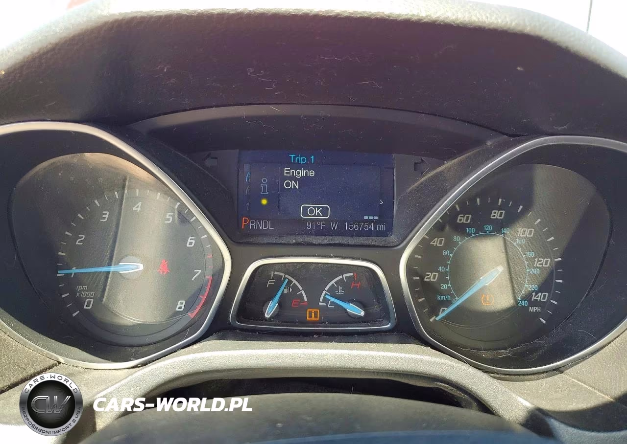 2013 Ford Focus Se VIN:1FADP3F22DL338033 - 9