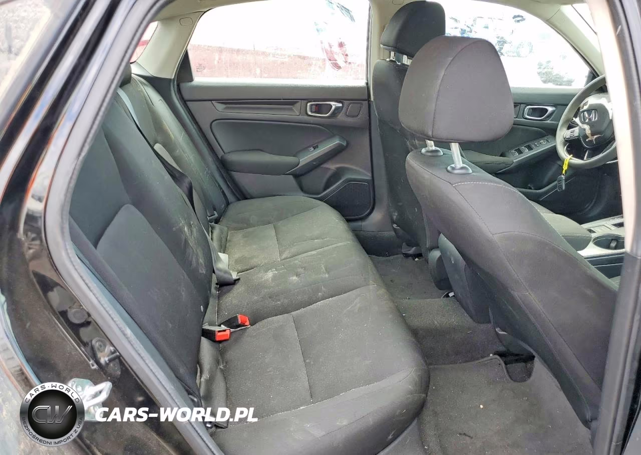 2025 Honda Civic Lx VIN:2HGFE2F23SH568730 - 10