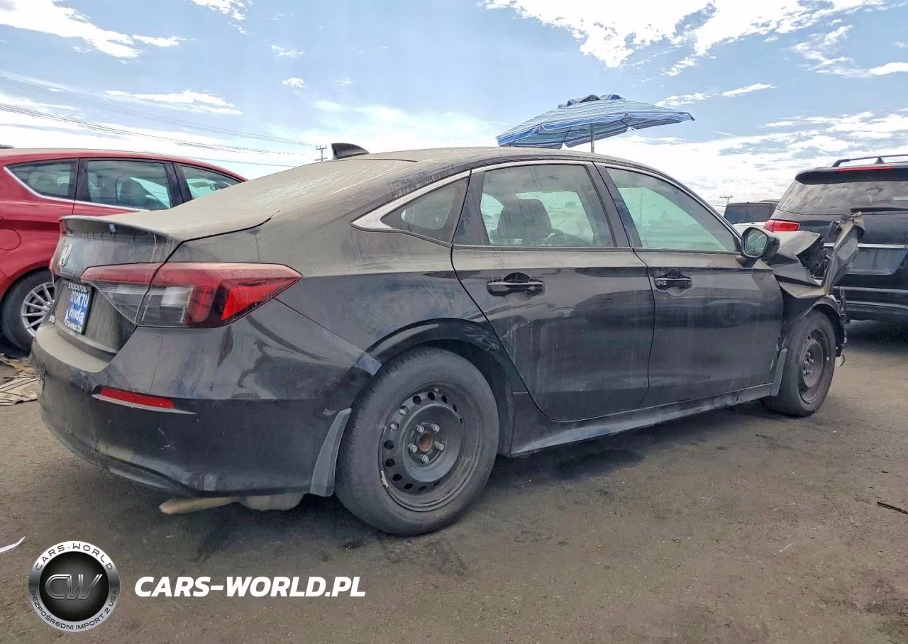 2025 Honda Civic Lx VIN:2HGFE2F23SH568730 - 3