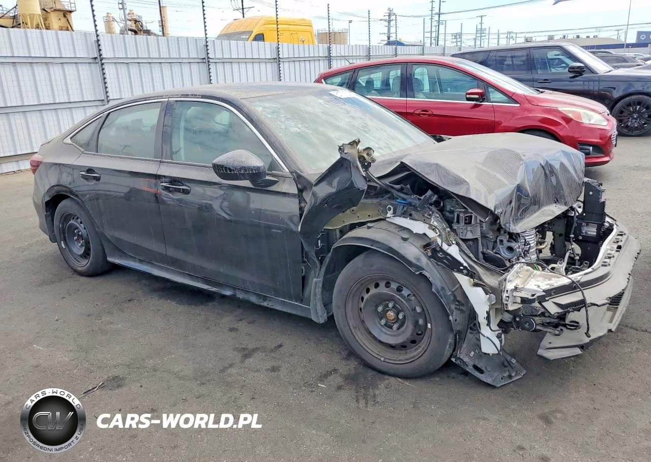 2025 Honda Civic Lx VIN:2HGFE2F23SH568730 - 4