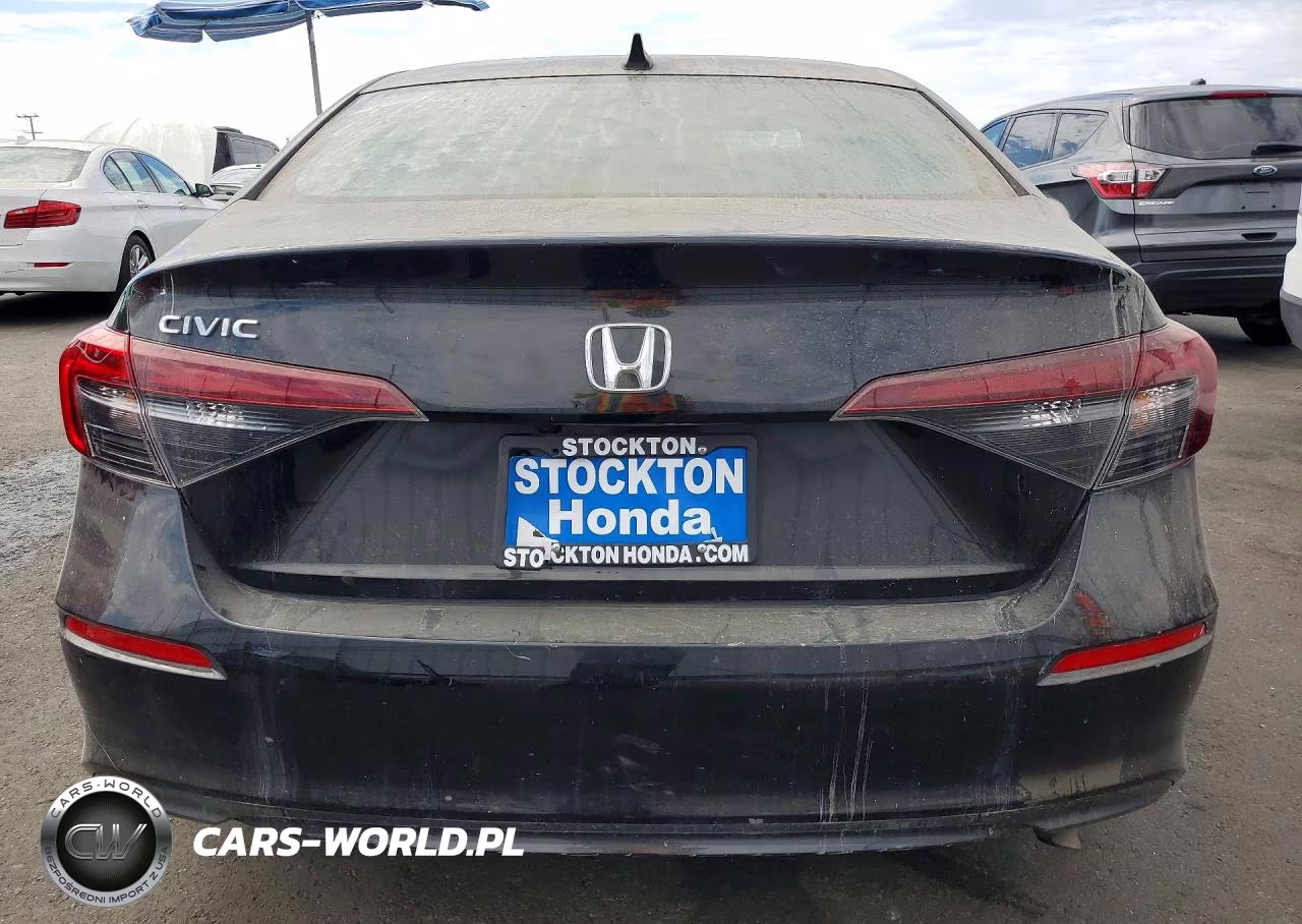 2025 Honda Civic Lx VIN:2HGFE2F23SH568730 - 6