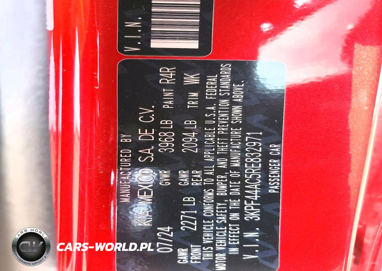 2024 Kia Forte Gt VIN:3KPF44AC5RE832971 - 13
