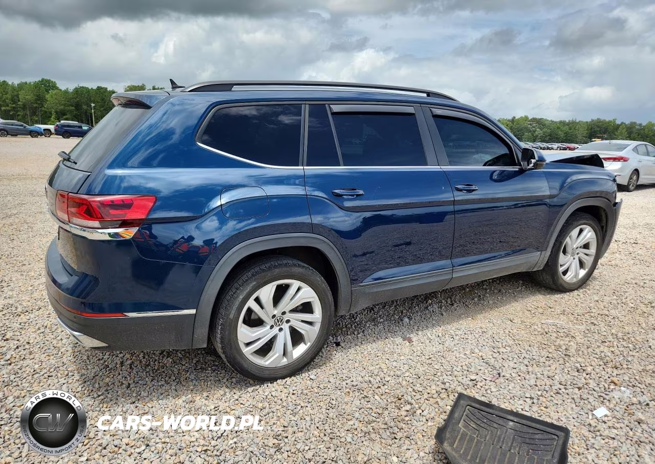 2021 Volkswagen Atlas Se VIN:1V2WR2CA3MC581769 - 3