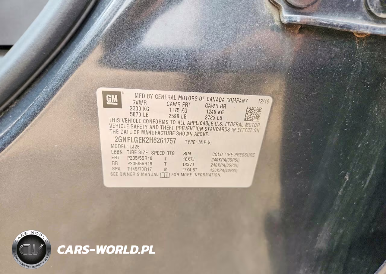 2017 Chevrolet Equinox Premier VIN:2GNFLGEK2H6261757 - 12