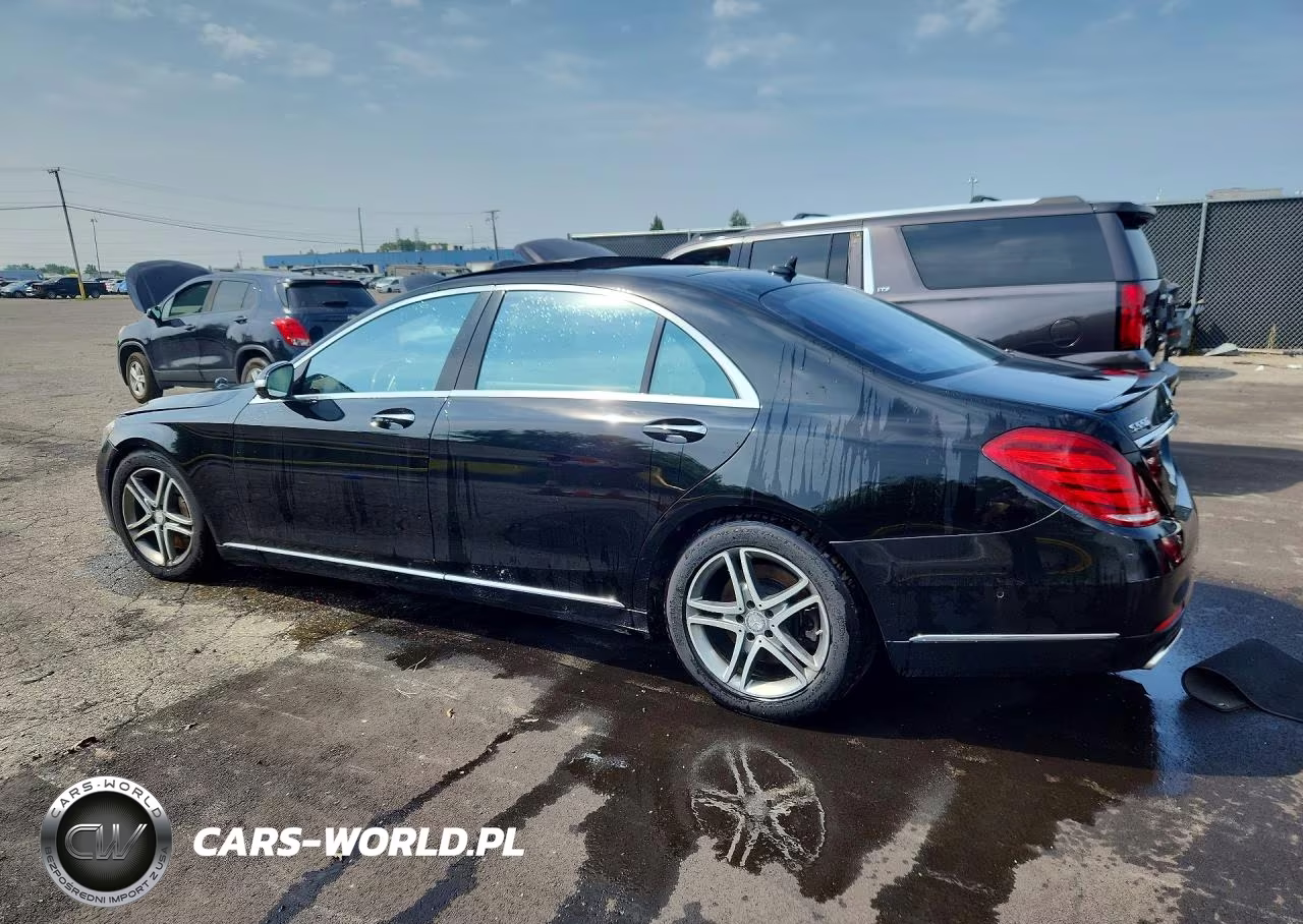 2016 Mercedes-Benz S 550 4Matic VIN:WDDUG8FB8GA239858 - 2