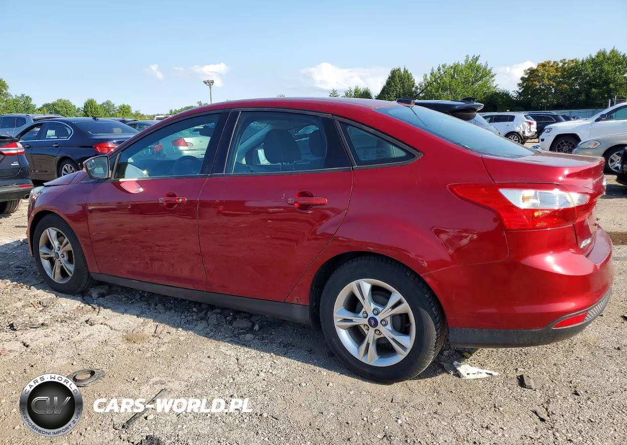 2014 Ford Focus Se VIN:1FADP3F21EL136382 - 2