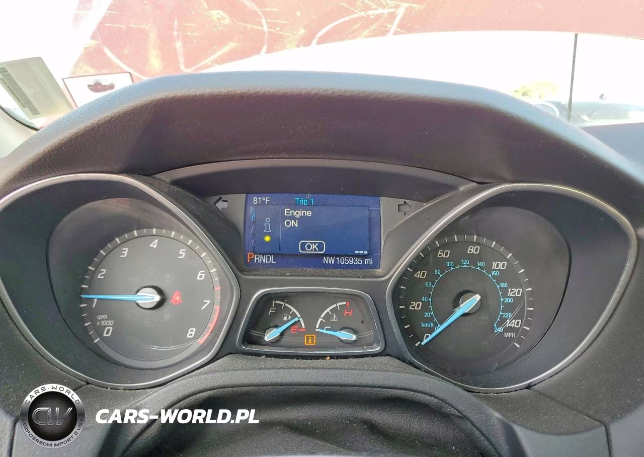 2014 Ford Focus Se VIN:1FADP3F21EL136382 - 9