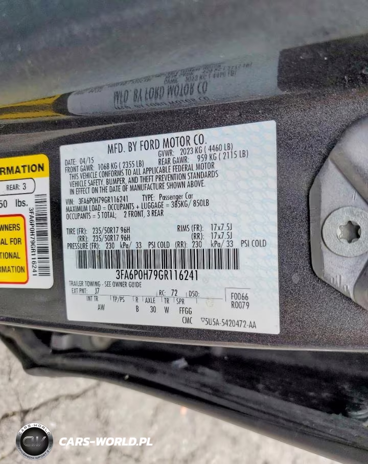 2016 Ford Fusion Se VIN:3FA6P0H79GR116241 - 12
