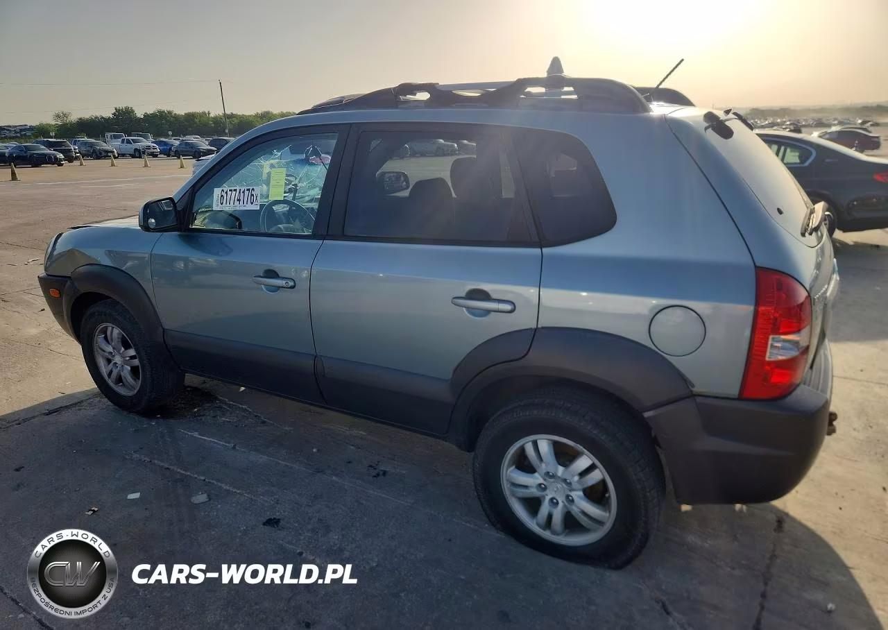2007 Hyundai Tucson Se VIN:KM8JN72D07U493482 - 2