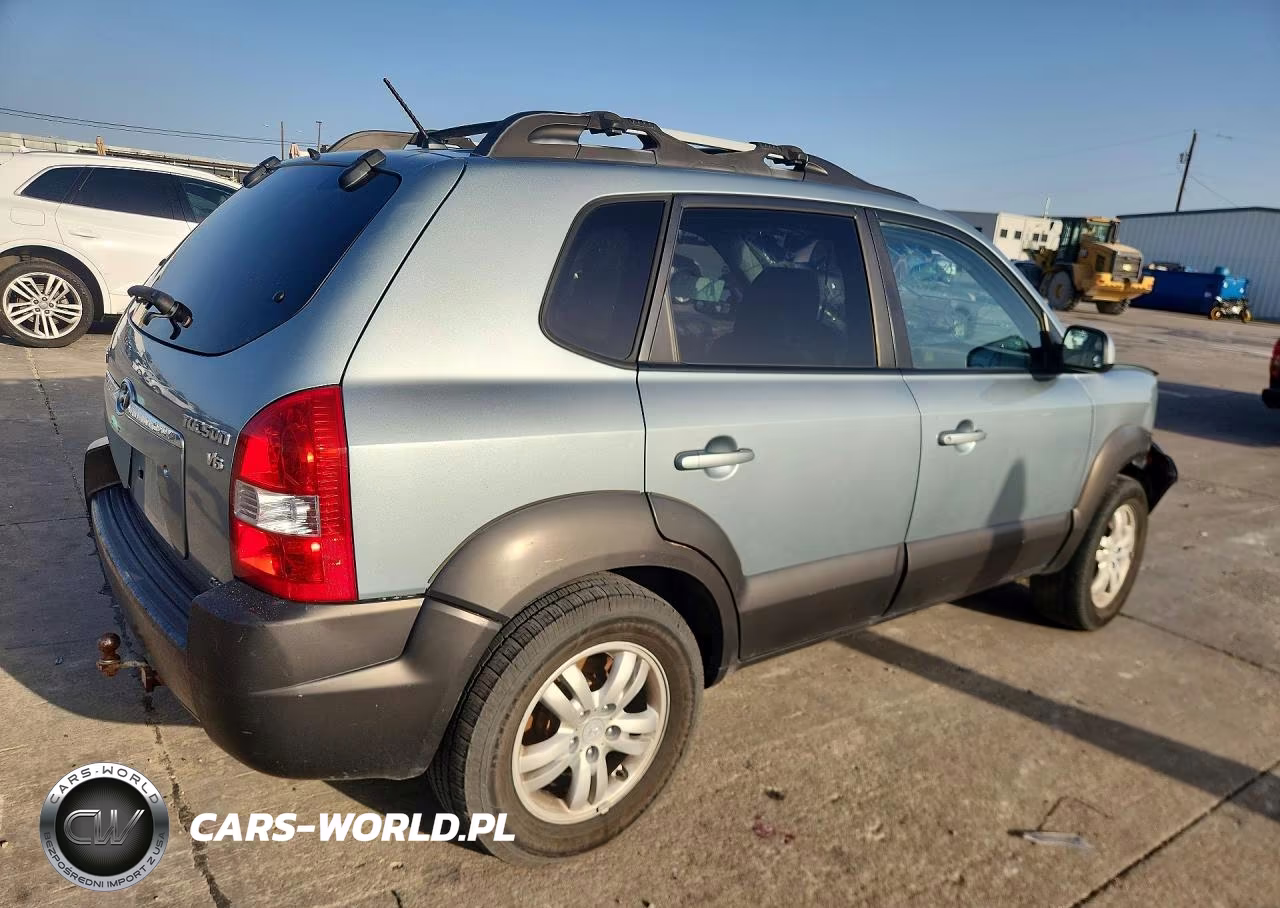2007 Hyundai Tucson Se VIN:KM8JN72D07U493482 - 3