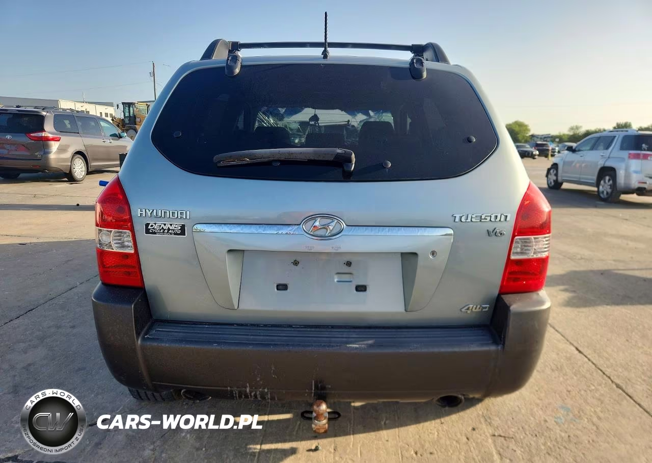 2007 Hyundai Tucson Se VIN:KM8JN72D07U493482 - 6