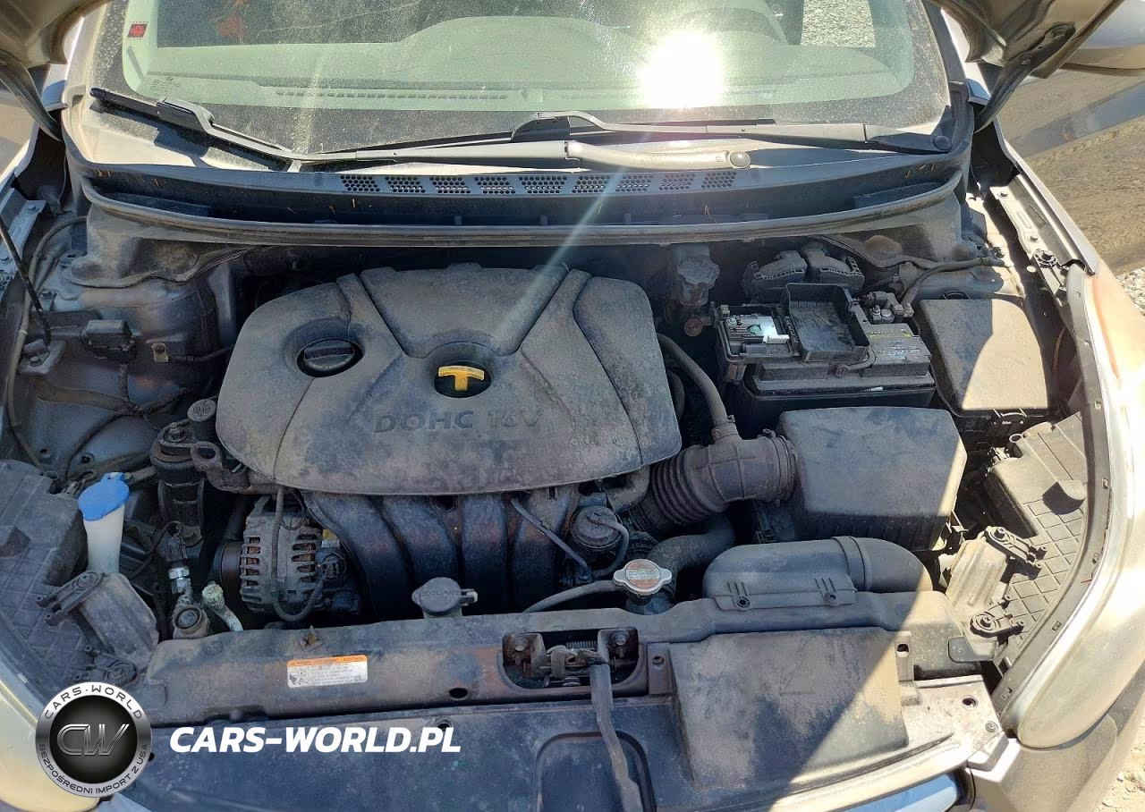 2012 Hyundai Elantra Gls VIN:5NPDH4AE7CH070498 - 11