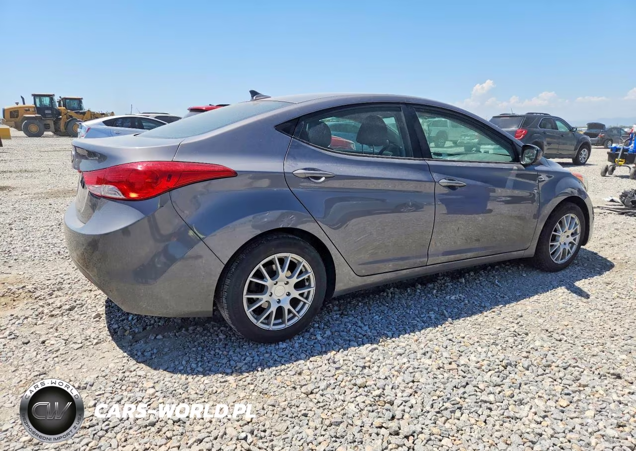 2012 Hyundai Elantra Gls VIN:5NPDH4AE7CH070498 - 3