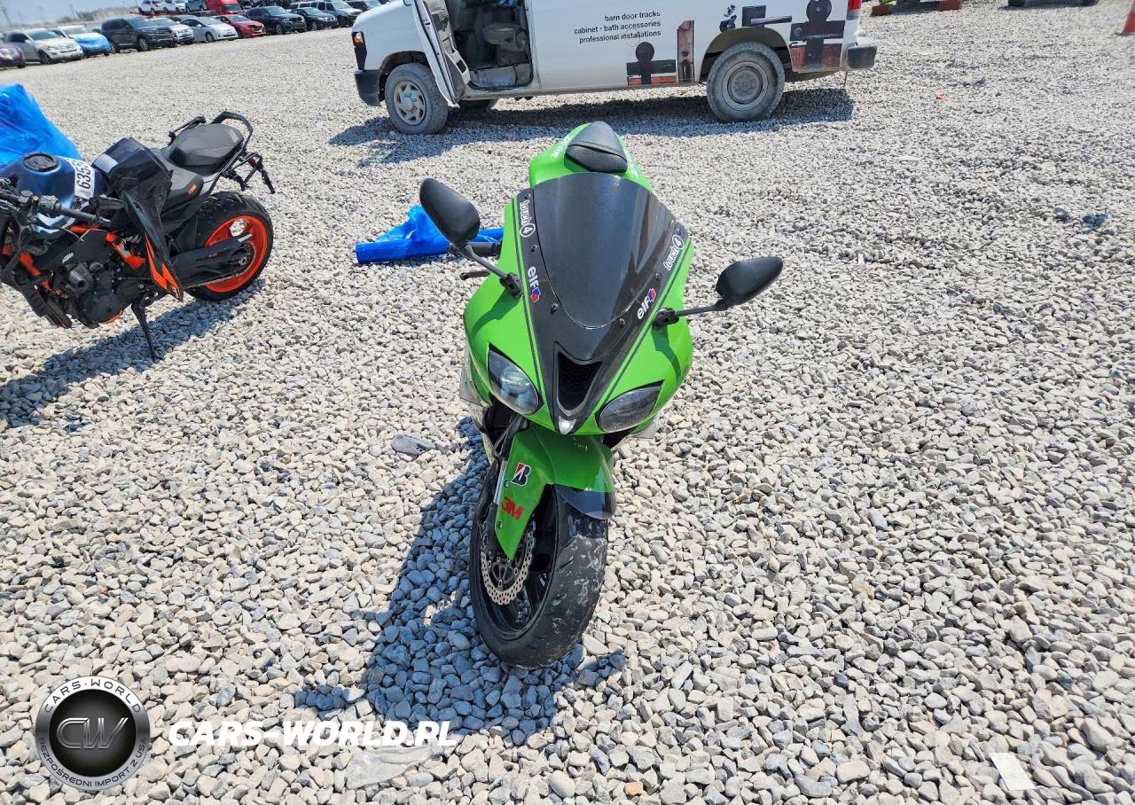 2008 Kawasaki Zx600 P VIN:JKAZX4P128A035972 - 2