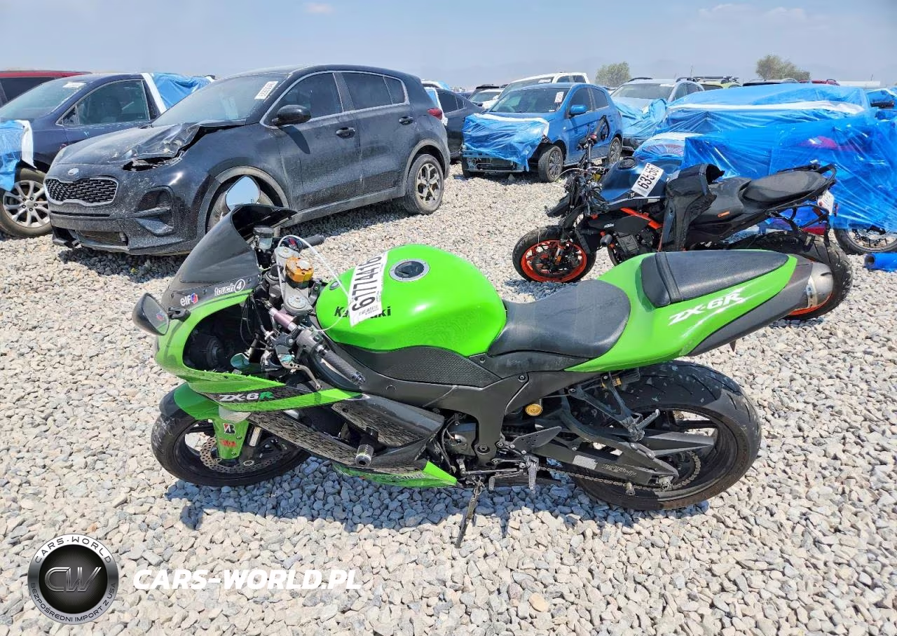 2008 Kawasaki Zx600 P VIN:JKAZX4P128A035972 - 3