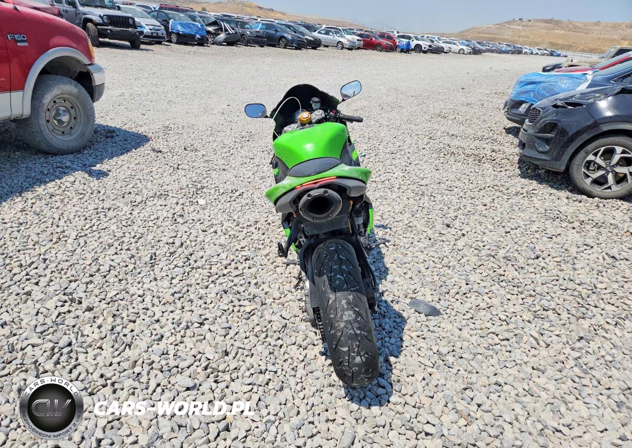 2008 Kawasaki Zx600 P VIN:JKAZX4P128A035972 - 4