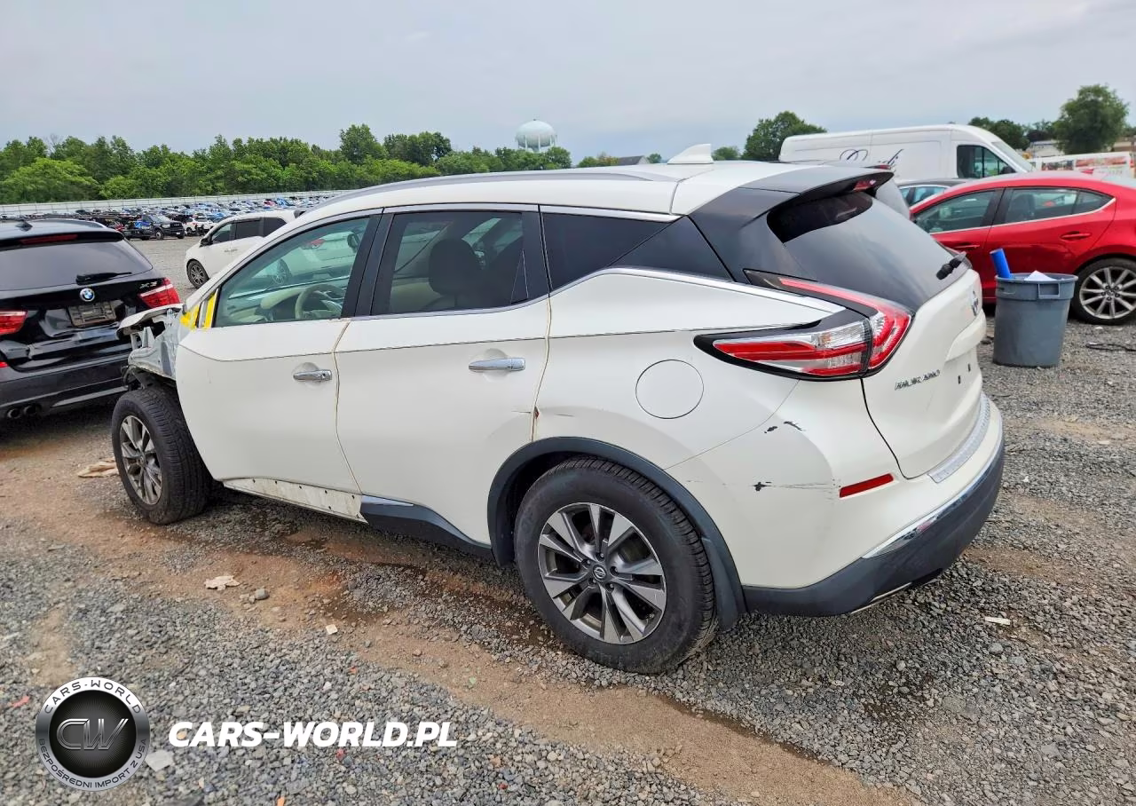 2018 Nissan Murano Sl VIN:5N1AZ2MH2JN122347 - 2