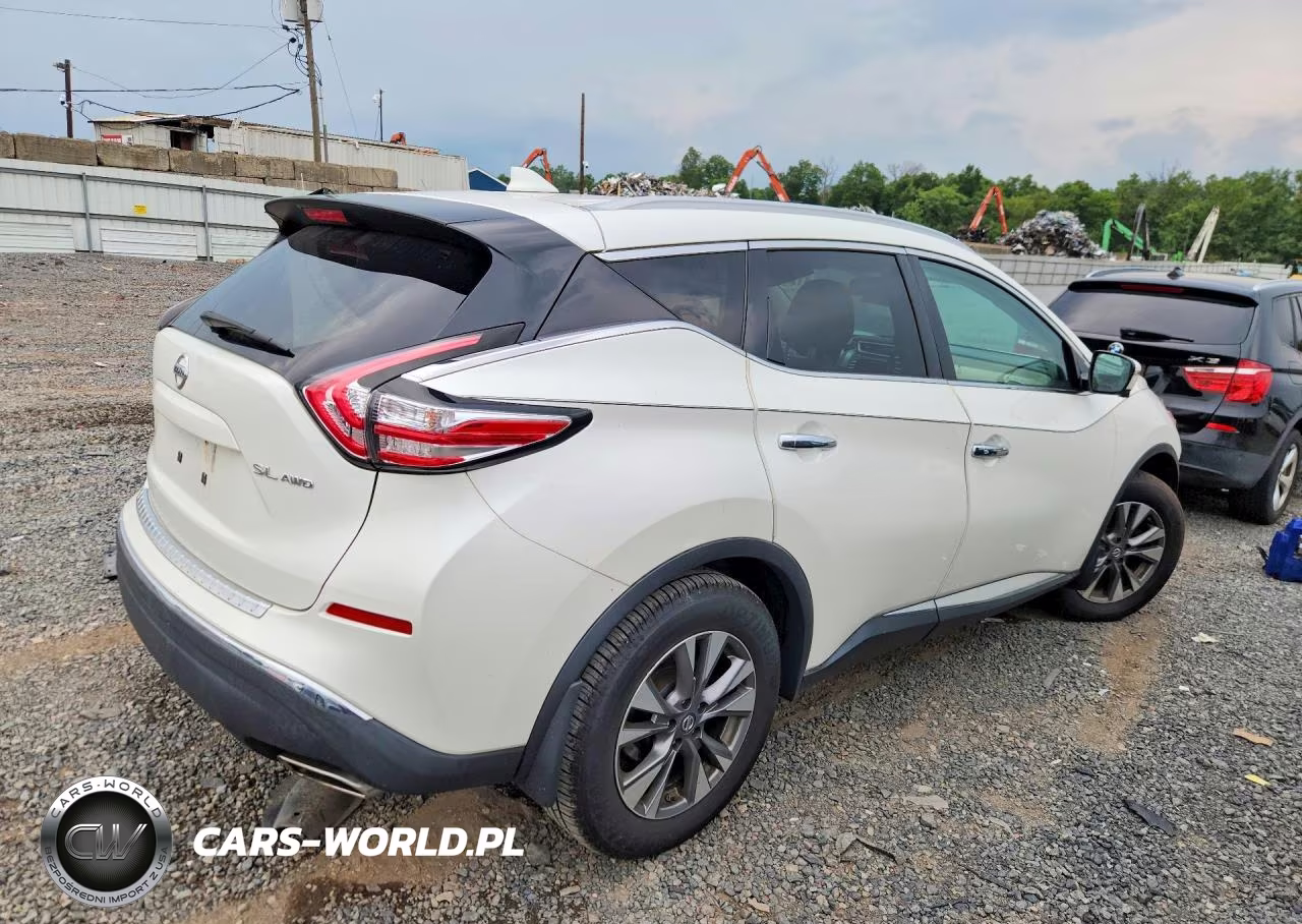2018 Nissan Murano Sl VIN:5N1AZ2MH2JN122347 - 3