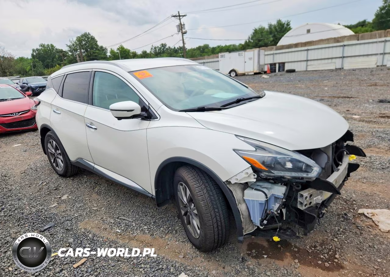 2018 Nissan Murano Sl VIN:5N1AZ2MH2JN122347 - 4