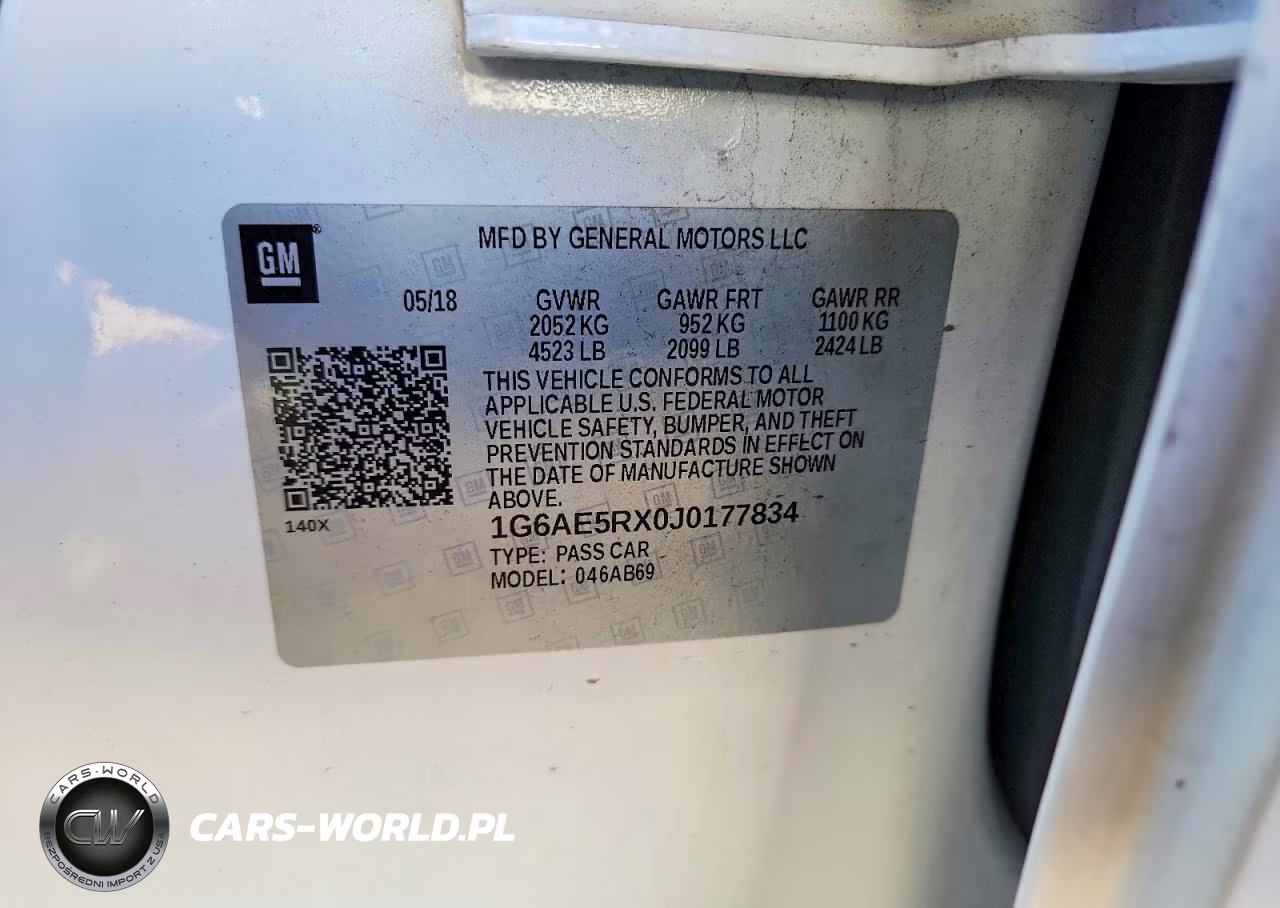 2018 Cadillac Ats VIN:1G6AE5RX0J0177834 - 12