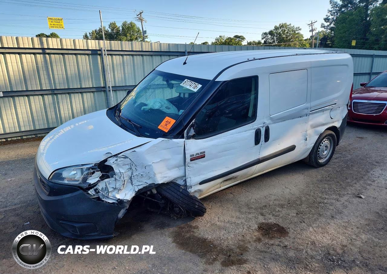 2019 Ram Promaster City Delivery Van VIN:ZFBHRFAB3K6M11715 - 1