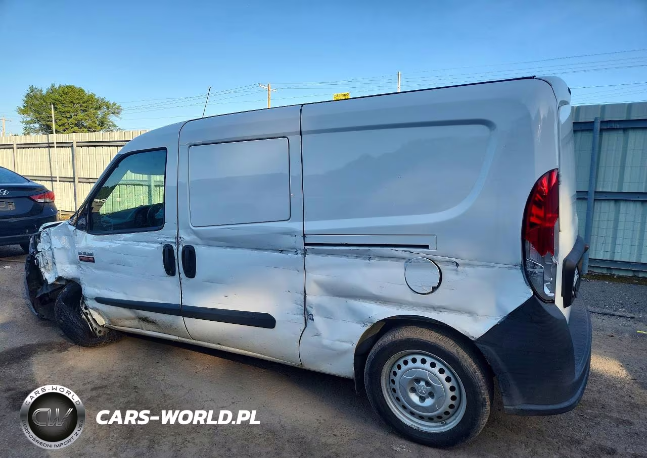 2019 Ram Promaster City Delivery Van VIN:ZFBHRFAB3K6M11715 - 2