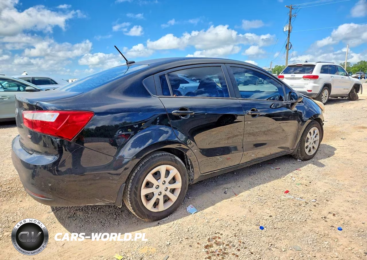 2014 Kia Rio Lx VIN:KNADM4A39E6408438 - 3