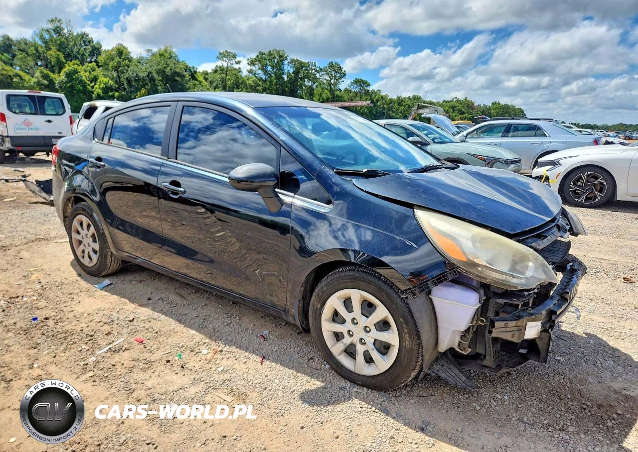 2014 Kia Rio Lx VIN:KNADM4A39E6408438 - 4