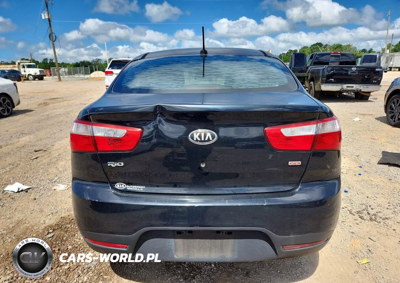 2014 Kia Rio Lx VIN:KNADM4A39E6408438 - 6