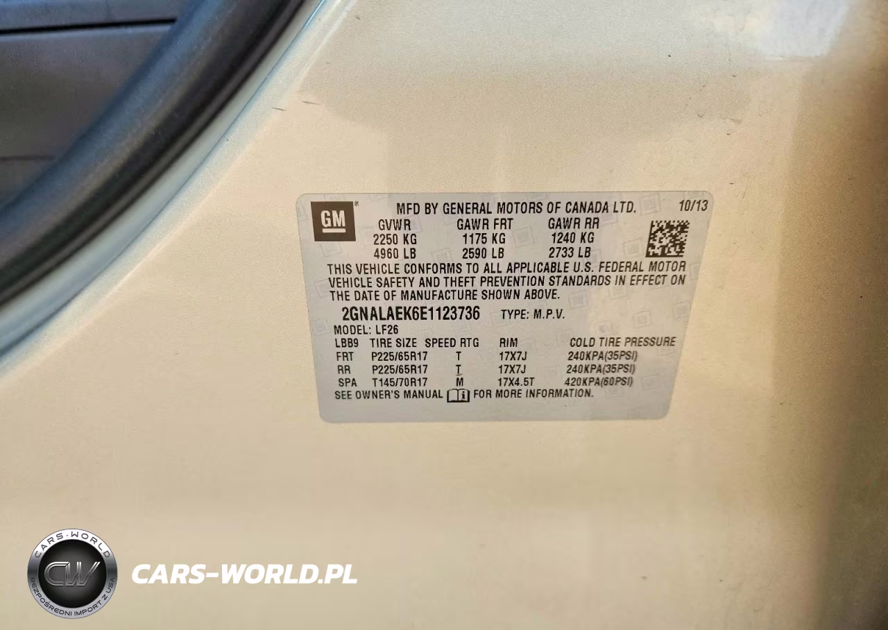 2014 Chevrolet Equinox Ls VIN:2GNALAEK6E1123736 - 13