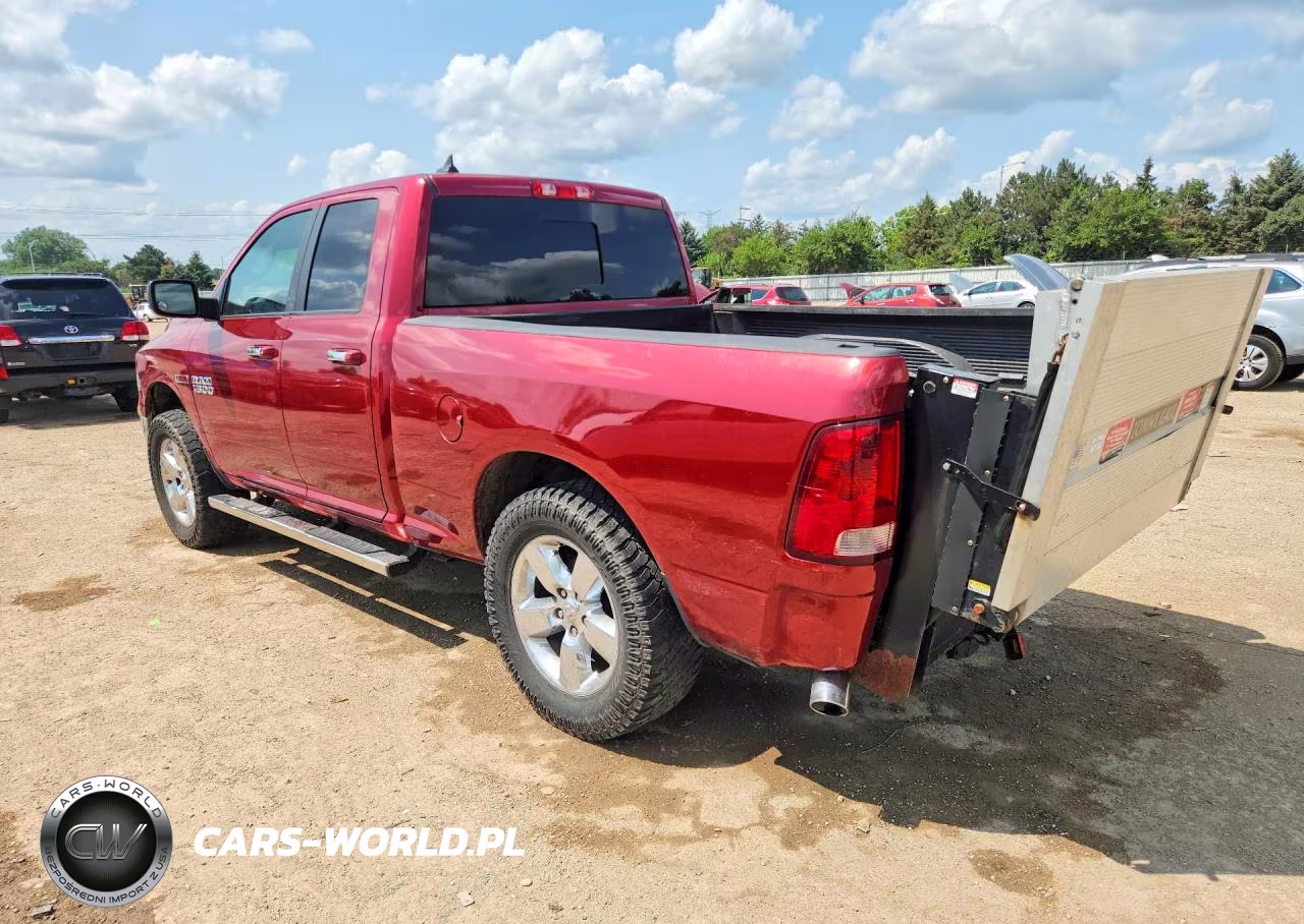 2014 Ram 1500 Slt VIN:1C6RR7GM9ES370817 - 2