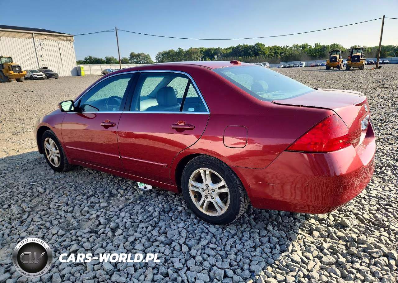 2007 Honda Accord Ex VIN:1HGCM56837A166305 - 2
